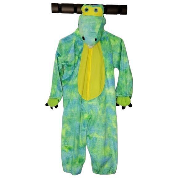 Forum Novelties Small Children's Dragonsaurous Hoodie Zip Front Costume - Picture 1 of 10